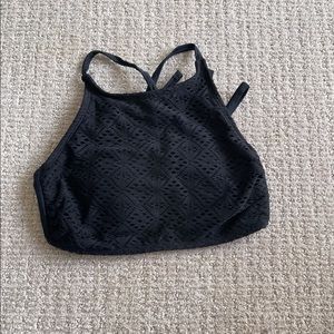 High neck bikini top